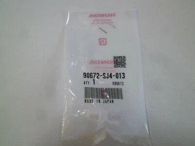 Clip de soporte de varilla de hélice para capó genuino Honda Civic Del-Sol 90672-SJ4-013 F/S Foto 1 de 2