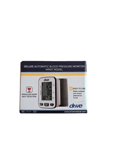 Drive Wrist Home Automatic Digital Blood Pressure Monitor BP3200 Gray 1 Each - Picture 1 of 2
