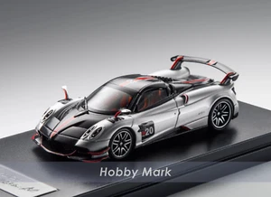 LCD models 1:64 Pagani Huayra Roadster BC Super Car Diecast Toys Gift NEW Silver - Picture 1 of 4