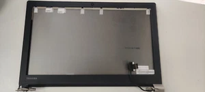 Toshiba Tecra A50-C LCD Screen Top Lid Cover with bezel GM903962311A SILVER - Picture 1 of 3