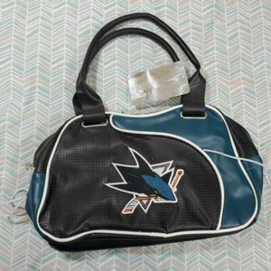 San Jose Sharks Little Earth Perf-ect Bowler Purse NWT - Picture 1 of 7