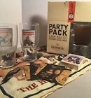 Guiness Party Pack Glasses, Playing Cards, Coasters & Bar Towel Man Cave Decor