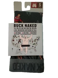 Duluth Trading Boxer Brief Men's Buck Naked Sasquatch Bigfoot Size Small - Picture 1 of 4