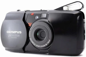 ALL WORKS [Near MINT] Olympus μ mju ZOOM Panorama 35mm Point & Shoot Film Camera - Picture 1 of 20
