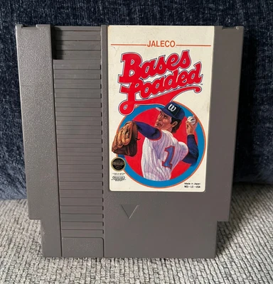 Bases Loaded (Nintendo Entertainment System, 1988) Tested and Working! - Image 1 of 4