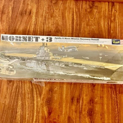 Revell Hornet +3 Apollo 11 Moon Mission Recovery Vessel Model Kit H-354 SEALED! - Image 1 of 4