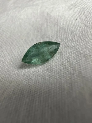 PIEDRA PRECIOSA ESMERALDA Natural Corte Marquesa 10x5mm 1,00 Cts. Foto 1 de 4
