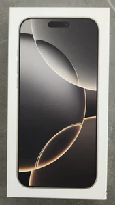 Apple iPhone 16 Pro Max 1TB Natural Titanium Factory Unlocked Physical Sim New - Photo 1 sur 2