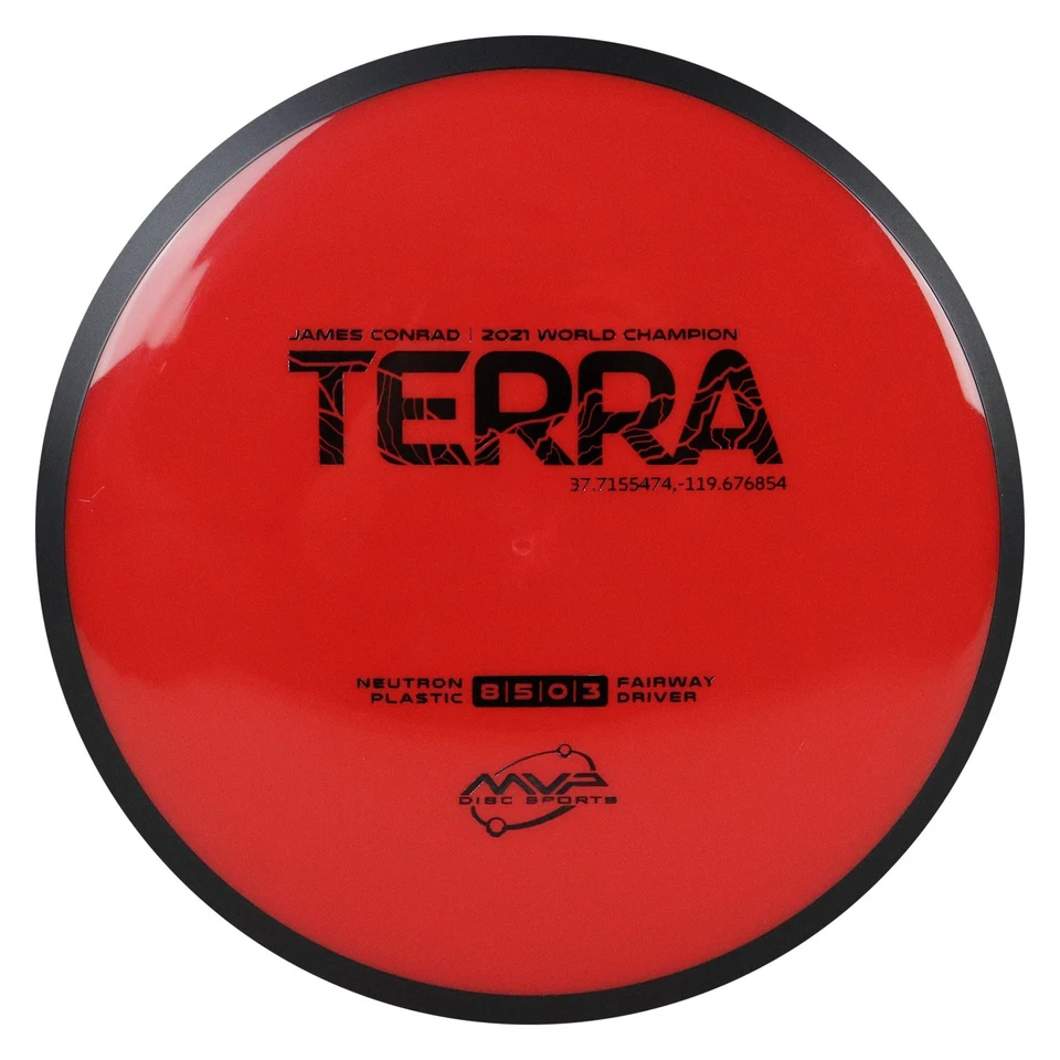 MVP Disc Golf Neutron Terra James Conrad Fairway 8/5/0/3 - Choose Exact - Image 1 of 1