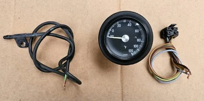 Mercedes R107 560SL Air Vent Exterior Temperature Gauge Fahrenheit VDO / TESTED - Image 1 of 4