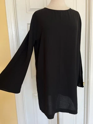 ZARA Mini Vestido Negro Talla XL Foto 1 de 4