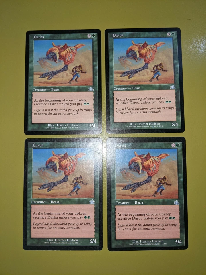 Darba x4 Prophecy 4x Playset Magic the Gathering MTG - Image 1 of 1