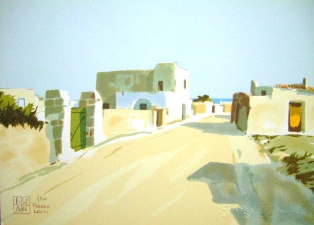 Aldo Riso serigrafia 35x25 - Immagine 1 di 1