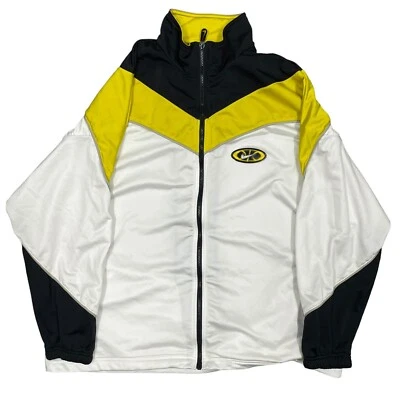Vintage 90s Nike Zip Up Track Jacket Training Sweatshirt OVERSIZED Large - Image 1 of 4