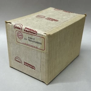 VTG - COX Super Scale Road Race Accessories, Transformer 3769-3 12 Volt NOS 12V - Picture 1 of 3