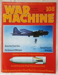 Máquina de Guerra Edición 108 Orbis Publishing 1984 Segunda Guerra Mundial Armas Aire-Tierra - Imagen 1 de 4