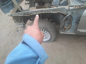 1995 1996 JAGUAR xj12 left under fender driver side WIRE WIRING lna3120eb - Picture 1 of 12