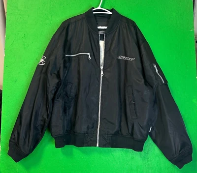 Vintage 90s Yamaha Star Motorcycles Bomber MA-1 Jacket Coat Mens Size XL - Image 1 of 4
