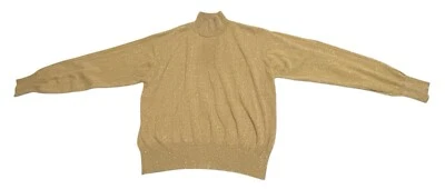 Dress Barn Metallic Gold Women Sweater ~ Size XL - Image 1 of 4