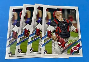 Tyler Stephenson 2021 Topps Serie 1 Rookie RC #153 Cincinnati Reds Lote (4) - Imagen 1 de 1
