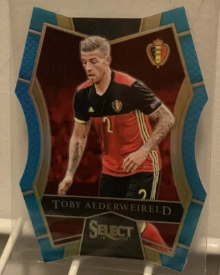 2016-17 Panini Select Soccer Toby Alderweireld Light Blue Die-Cut /249 #168 - Image 1 of 2