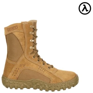 ROCKY S2V TACTICAL MILITARY 8" BOOTS 104 / COYOTE - ALL SIZES - SALE - Picture 1 of 7