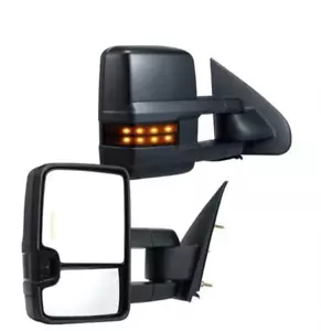Abschleppspiegel für Chevy Silverado GMC 2003-2021 beheizbar anklappbar verstellbar - Bild 1 von 12