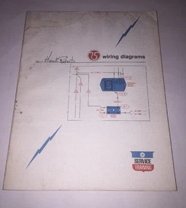 Chrysler Wiring Diagrams Service Training Manual For 1975 Passenger Cars - Picture 1 of 12