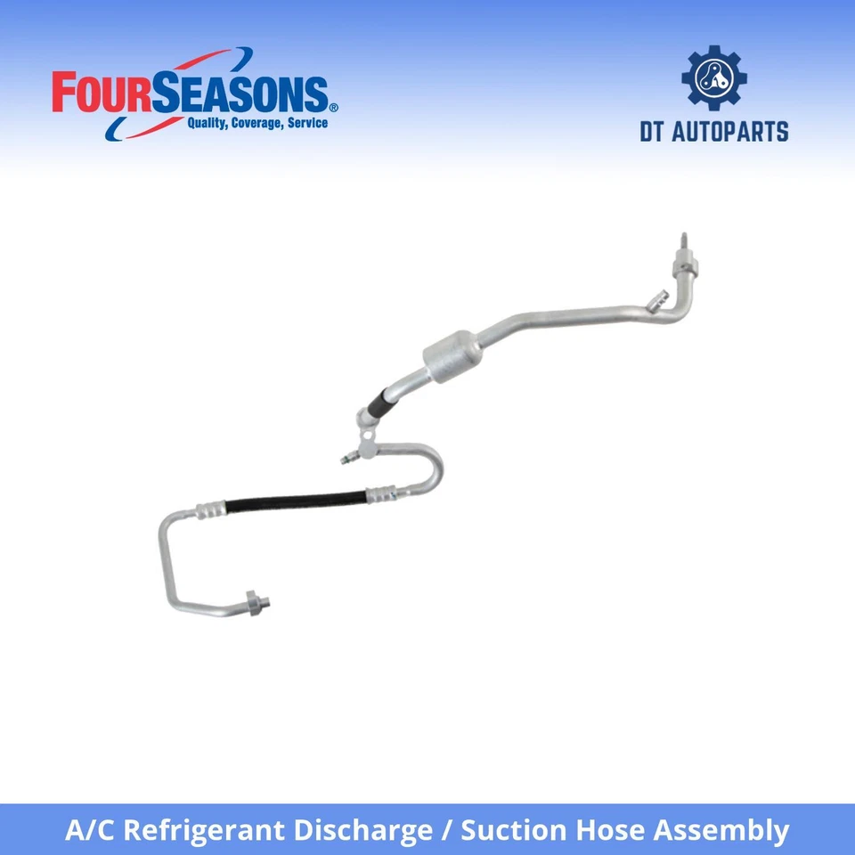 Conjunto de manguera de succión/descarga de refrigerante Saturn Ion 2006-2007 4 estaciones Foto 1 de 4