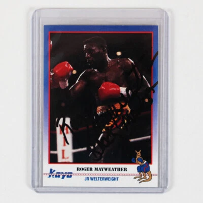 Roger Mayweather Signed Card - COA BAS - Image 1 of 3