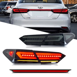 LED Tail Lights & Trunk Lamps for Toyota Camry 2018-2023 Animation Rear Lamps - Bild 1 von 5