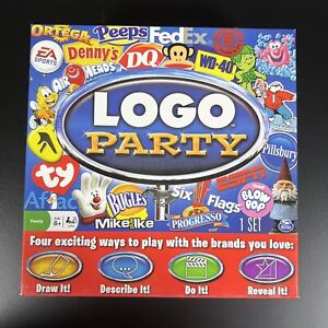Logo Party Board Game by Spin Master Family Board Game 