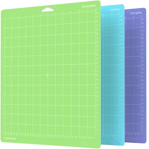 3 Pack Cutting Mats for Circuit Explore Air/Air2/Maker 12x12 inch Variety Grip - Picture 1 of 7