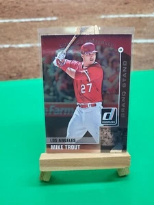 2015 Donruss Preferred GRAND STAND Los Angeles Angels Mike Trout # 18 - Picture 1 of 2