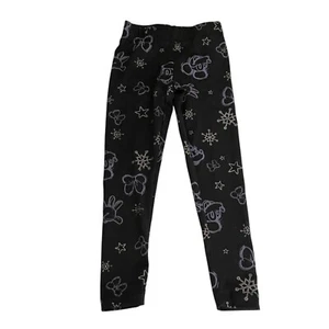 Disney 100 Mickey und Minnie Mouse Leggings Mädchen XS (4-5) schwarz - Bild 1 von 6