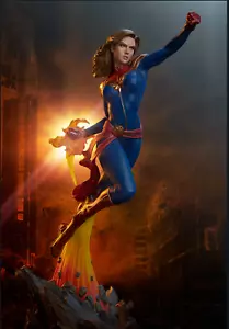 Sideshow Collectibles Capt. Marvel "Avengers Assemble Statue - Picture 1 of 10