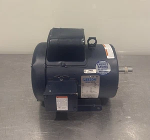Leeson 131637.00 Motor 3HP 115/208-230V 3500 RPM 1PH NEW! FREE SHIPPING! - Picture 1 of 14