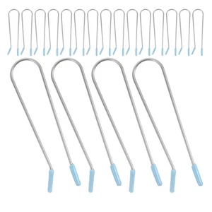 24 Pcs U Shaped Clips For Hot Rollers Replacement For 1.9 cm Hair Curlers - Picture 1 of 20