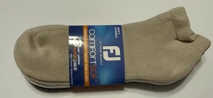 NEW MEN'S "FOOT JOY FJ 82% COTTON LOW CUT ANKLE 3 PAIR PACK SPORT GOLF SOCKS" - Picture 1 of 3