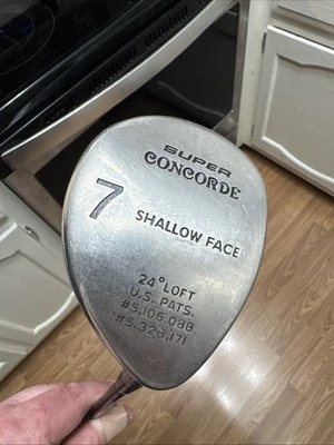 Nickent Golf Super Concorde Shallow Face 7 Wood 24* RH FLEX A Graphite 43” - Image 1 of 4