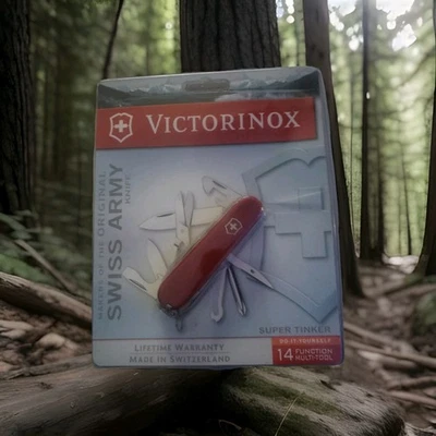 VINTAGE VICTORINOX SWISS ARMY KNIFE/ 14 funct. multi Tool / unopened Orig. Pakg. - Image 1 of 2