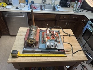 Moteur vapeur Wilesco D32 avec chauffage électrique non testé en l'état - Photo 1/16