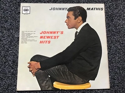 JOHNNY MATHIS - JOHNNY’S NEWEST HITS 1963 UK MONO LP CBS BPG 62147 EXCELLENT+ - Image 1 of 4