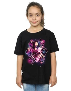 DC Comics Girls Justice League Movie Team Diamonds T-Shirt - Picture 1 of 21