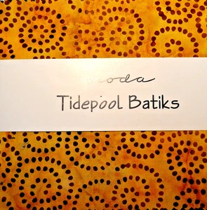MODA  FABRICS  #431PP"TIDEPOOL BATIK"  CHARM PACK  42-5"SQUARES BTCPPP - Picture 1 of 1