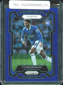 2023 Panini Prizm Tyler Onyango /299 Base Prizms Blue RC #260 - Picture 1 of 2