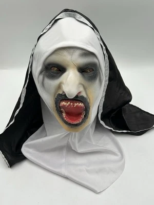 Scary Cosplay The Nun Full Face Halloween Mask Costume Horror Creepy Party Props - Image 1 of 4