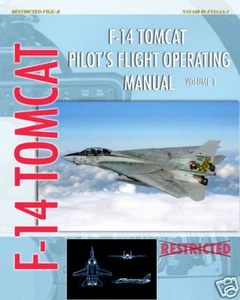 F-14 TOMCAT JET KAMPFFLUGZEUG PILOT'S FLIGHT MANUAL - Bild 1 von 10