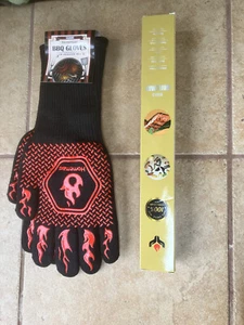 HOMEMAXS 1 Pair of Oven Mitts /  BBQ Grill mat - new  - Picture 1 of 3