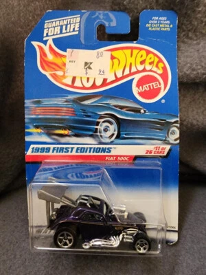 Fiat 500C #919 Hot Wheels 1999 primeras ediciones Foto 1 de 4